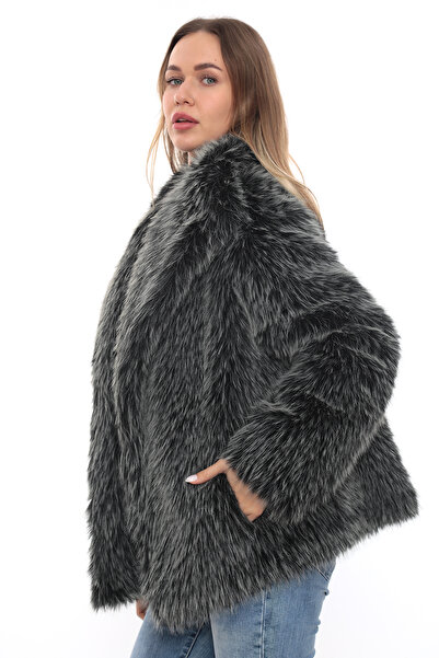 izellas Cendre Suni Kürk Ceket