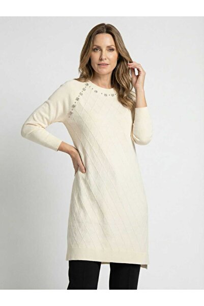 LOVE TAŞLI TRİKO TUNİK