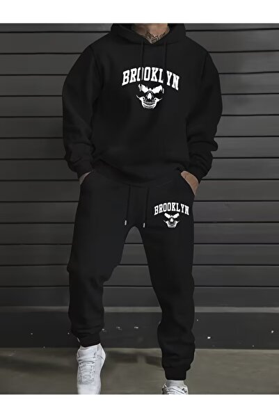 LAYORA Men's Casual Hooded Sweatshirt & Jogger Set - Lightweight, Comfortable, and Stylish for Spring, Summer, and Fall