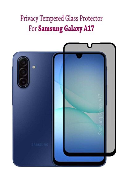 Generic Samsung Galaxy A17 5G Privacy Invisible Shield Tempered Glass Full Glue Screen Protector