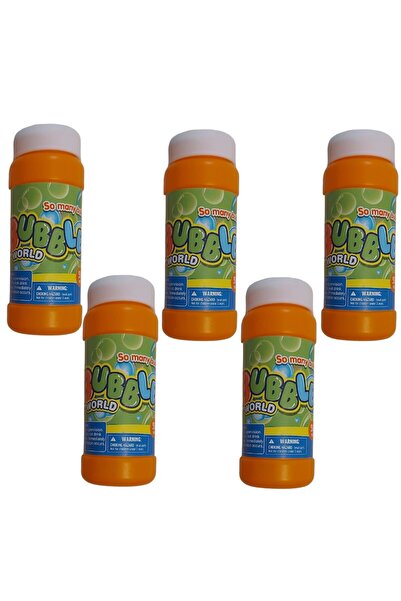 OEM kidsNplay solution reserve, for soap bubbles, container 59 ml, 3 years+, set of 5 pieces