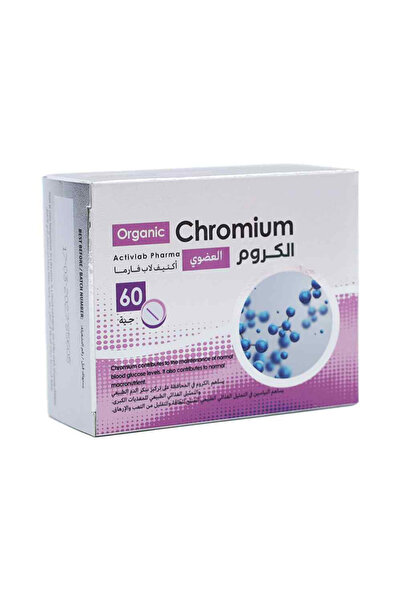 ACTIVELAB أقراص الكروم العضوي من أكتيف لاب فارما - 60 قرصًا