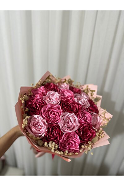 Çiçek Atölyesi Sevgiliye 19’lu Karışık Pembe Tonlarda Gül Buketi – Pembe & Go...