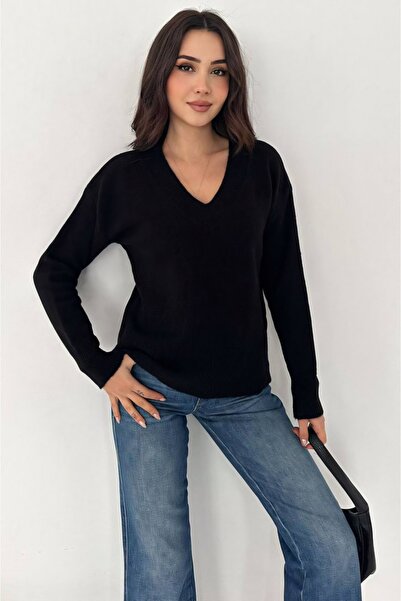 Noa&Noa Πλεκτό πουλόβερ V-Neck Basic