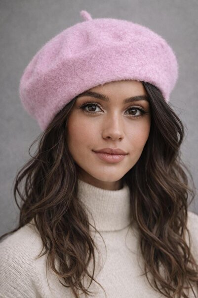 Wearflawless قبعة رسامي الوردية الجديدة الناعمة، قبعة رسامي، هدية عيد الحب