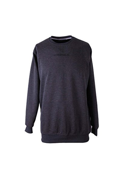trender Essentıals Print Ottoban Anthracite Men's Sweatshirt 2540