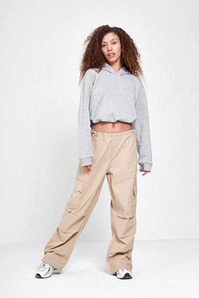 DENOKMODA Cargo Pocket Black Tactical Pants