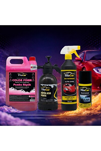 titocar Renkli Şampuan Kampanyası