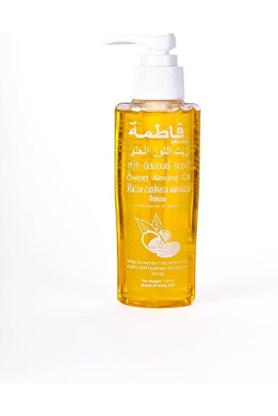 FATIMA Sweet Almond Oil, Natural Hair and Skin Moisturiser, 110ml