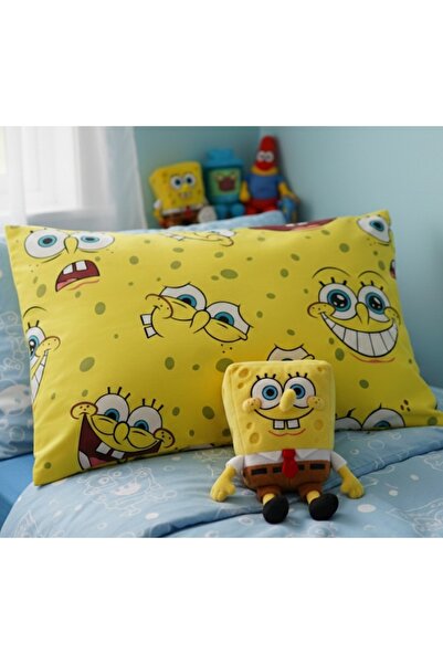 Taç Sponge Bob Pillow Case – 50X70 cm |   Energetic Design, Natural Comfort