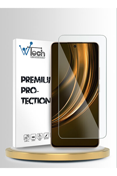 Wtech Realme 15 Lite 5G 2025 Premium Series 9H Tempered Glass Clear