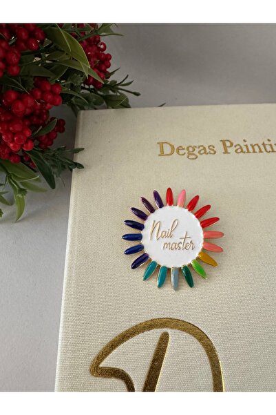 simy accessories Broş Nail Art Broşu