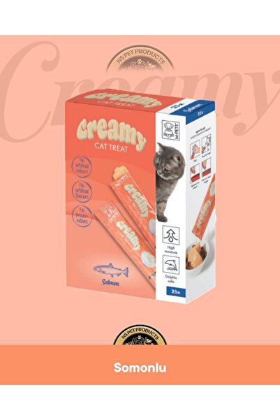 M-PETS Creamy Somonlu Kedi Krema Ödül Maması 25x15 gr