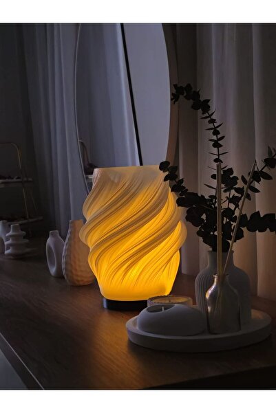 METU SHOP Masa Lambası Abajur Şık Aydınlatma Bohem Aydınlatma