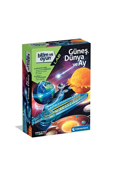 CLEMENTONI 64738 Bilim ve Oyun - Dünya, Güneş, Ay