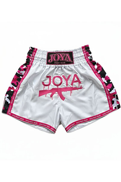 Joya شورت الكيك بوكسينغ والمواي تاي باللون الوردي