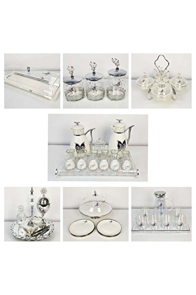 Damanhoor Elegant Home Set Tea & Coffee Set Water Set Bakhoor Burner Bowls & Sweet Dish Collection