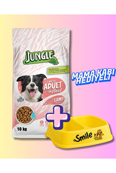 Jungle 10 KG Köpek Maması + Mama Kabı Seti