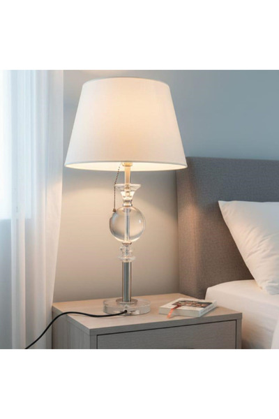 Tasamem Dafia Clear crystal table lamp