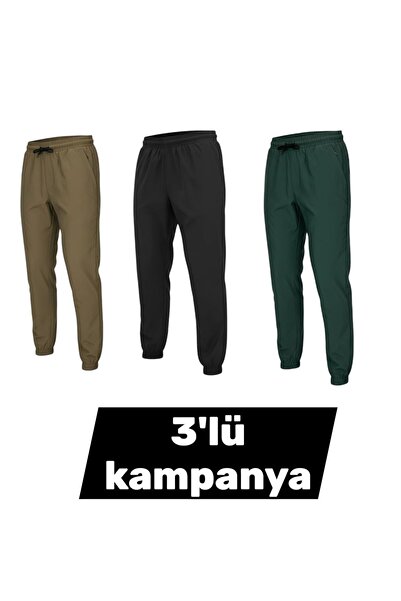 Verve 3'LÜ PARAŞÜT KUMAŞ JOGGER -SUYA DAYANIKLI YUMUŞAK DOKU