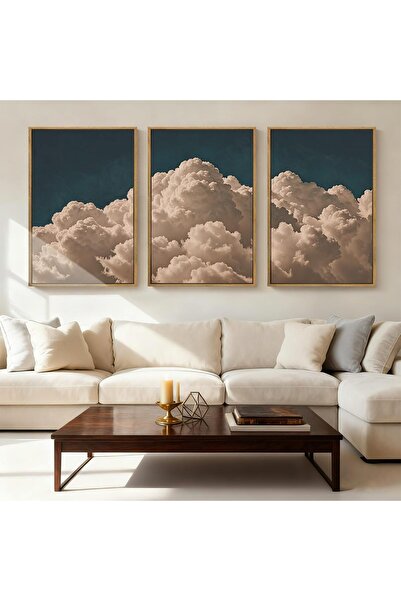 ALAYRA International لوحة فنية جدارية أنيقة تجريدية مؤطرة من القماش، مقاس 60 × 80 سم