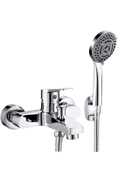 Orangepro خلاط دش مثبت على الحائط مع مجموعة دش يدوي، بلمسة نهائية من الكروم، ...