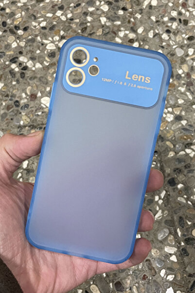 CEPSTOK غطاء سيليكون غير لامع لهاتف آيفون 11 مع حماية لعدسة الكاميرا