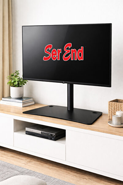 Serend TELEVİZYON AYAĞI, AYAKLARI KAYBOLMUŞ TV.LER İÇİN TV STANDI, SEHPA ÜSTÜ METAL TV STAND