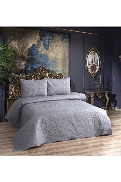 BRL ÇEYİZ HOME طقم مفرش سرير مزدوج من قماش البوليستر مكون من 3 قطع