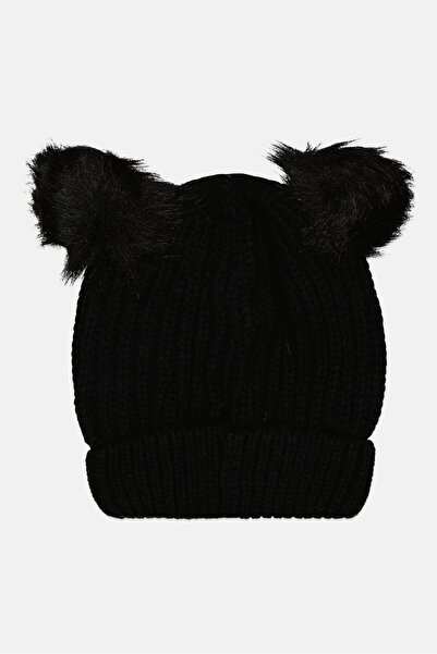 DOROTHY PERKINS Women Knitted Beanie Hat, Black