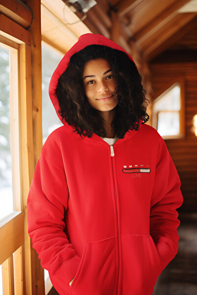 stil x Women's Sweatshirt with Zipper, 3-Ply Sharpened