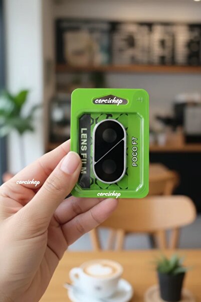 corcishop واقي عدسة الكاميرا الزجاجي المقوى المتوافق مع هاتف Xiaomi Poco F7 م...