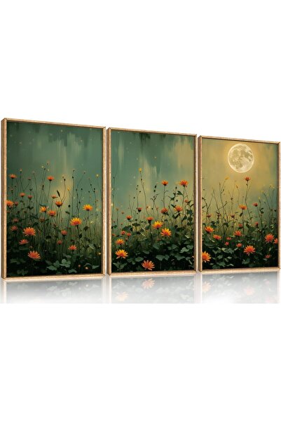 ALAYRA International لوحة فنية جدارية أنيقة تجريدية مؤطرة، مقاس 30 × 40 سم