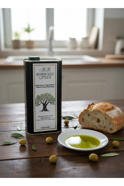 H.B Berberoğlu Çiftliği Egevera – Domat Erken Hasat Natürel Sızma Zeytinyağı ...