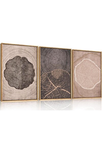 ALAYRA International لوحة فنية جدارية أنيقة تجريدية مؤطرة، مقاس 40 × 60 سم