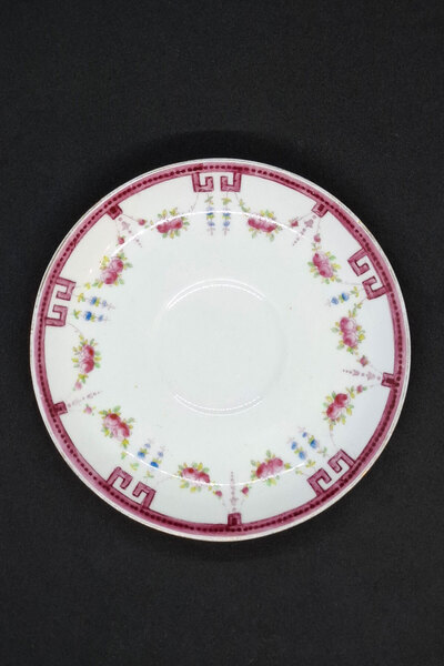 Verona Crown Chelsea China Antique Porcelain Tea Cup Saucer 14cm