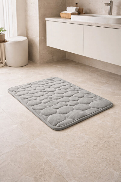 Noctis Nest Kaydırmaz Yüksek Su Emici 15 mm Köpük Banyo Paspası 60 x 40 cm