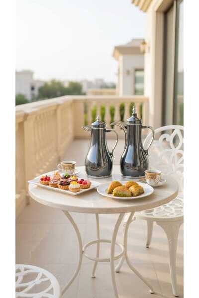 Generic Luxury Royal Design 1 Liter Tea and Coffee Thermos Set