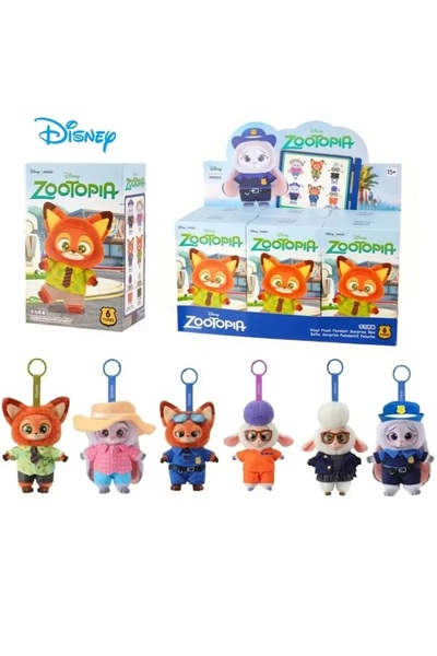 GenelTedarik Zootopia Zootropolis Serisi Peluş Oyuncak Sürpriz Figür