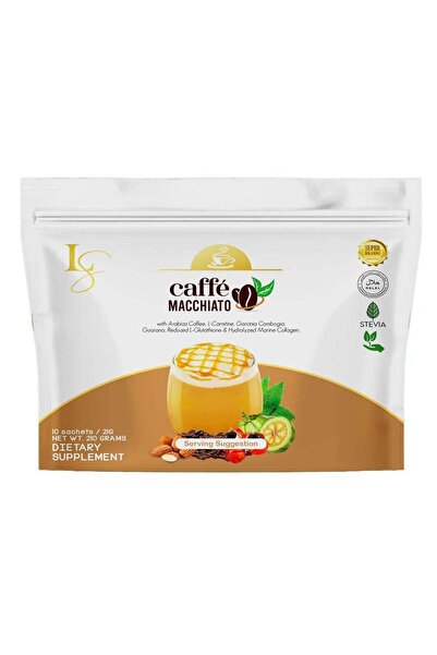 Luxx LuxeSlim Caffé Macchiato – Premium Arabica Coffee with Glutathione & Collagen (10 Sachets x 21g)