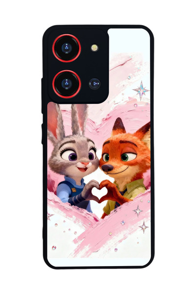 Reeder S19 Max Pro S 108MP Uyumlu Zootropolis Tasarımlı Glossy Premium Kılıf