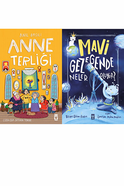 Timaş Çocuk Anne Terliği (Anıl Basılı) ve Mavi Gezegende Neler Oluyor?