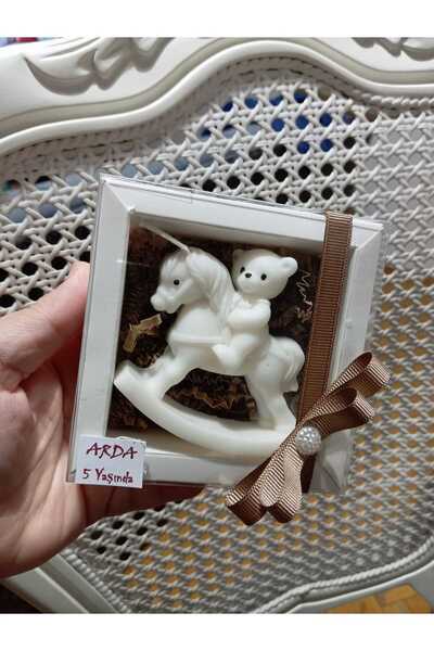 Opulent Accessories Sallanan at ayicik mum 20adet,bebek mevludu,dogum gunu, s...