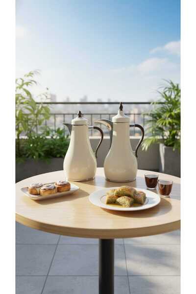 Generic Luxury Royal Design 1 Liter Tea and Coffee Thermos Set