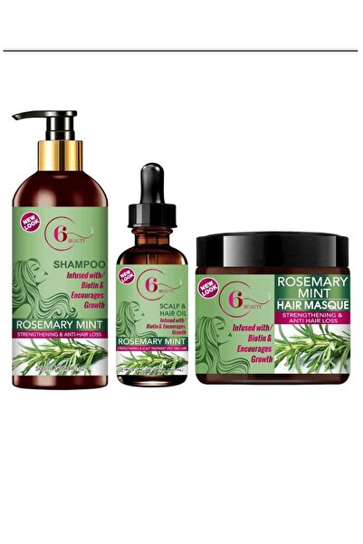 6 Beauty مجموعة إكليل الجبل والنعناع
