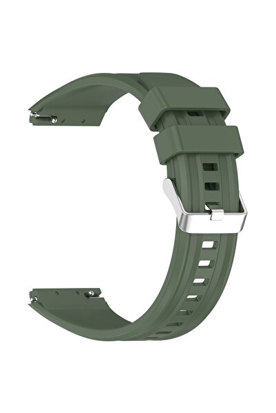 corcishop حزام سيليكون ناعم مع مشبك معدني متوافق تمامًا مع ساعة هواوي واتش جي...