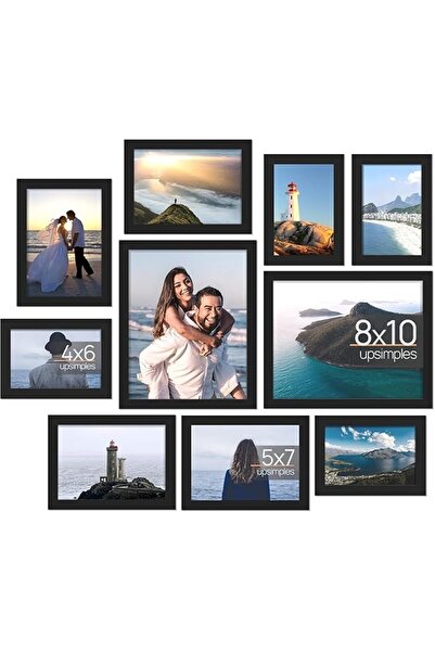 The Bros 10 Pack Picture Frames Collage Wall Decor