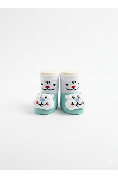 Minia جوارب أطفال بأشكال حيوانات مع ألعاب بوفيديك