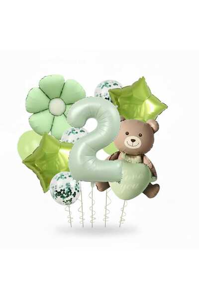 ÇITIPITISTORE Set de petrecere pentru ziua de naștere cu baloane din folie cu...