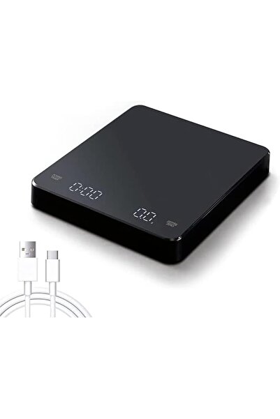 Promass ميزان قهوة مزود بمؤقت، ميزان إسبريسو رقمي عالي الدقة بالجرام